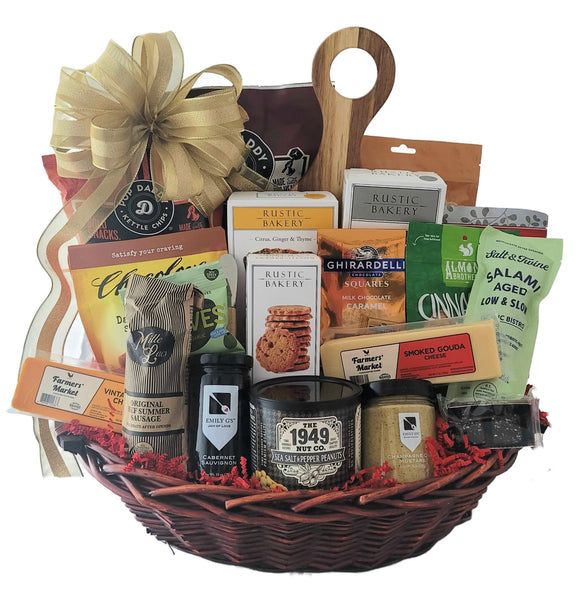 Charcuterie Board Gift Basket Sun Valley Baskets & Gifts