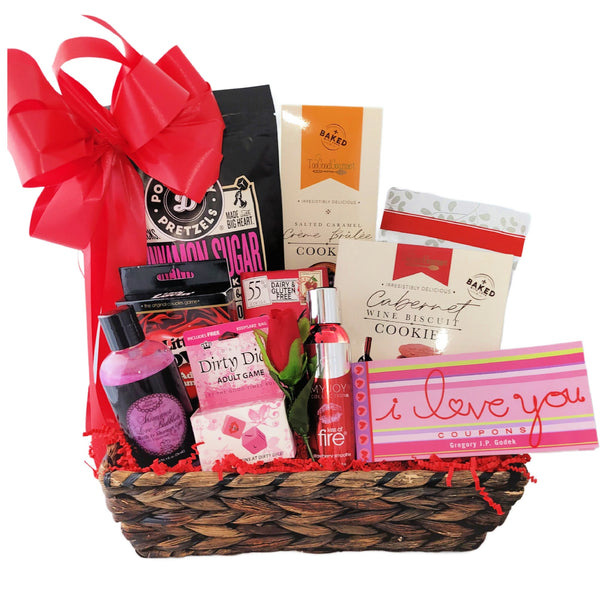 Date Night Gift Basket Sun Valley Baskets & Gifts