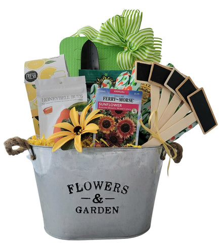 Gardening gift basket - Sun Valley Baskets & Gifts