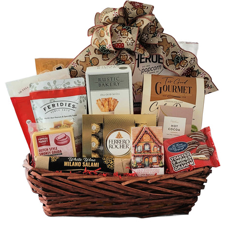 Season's Greeting Gift basket