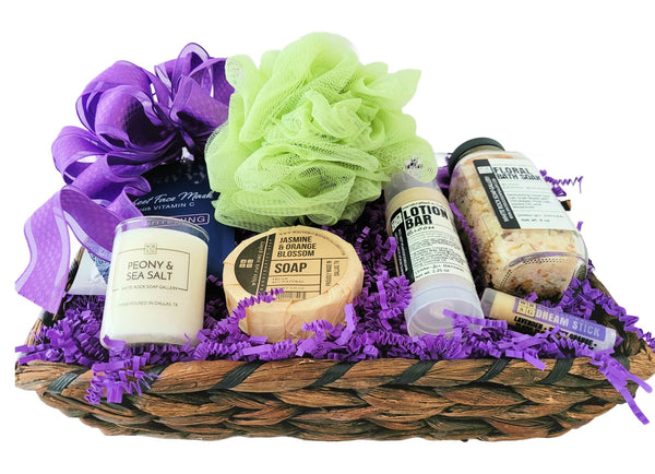White Rock Soap Relaxation Gift Basket