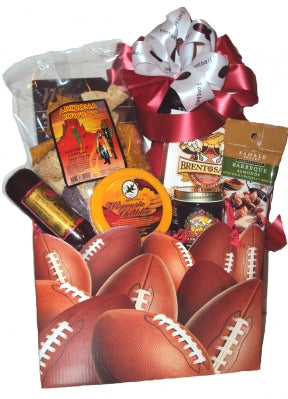 Football Box Gift Basket